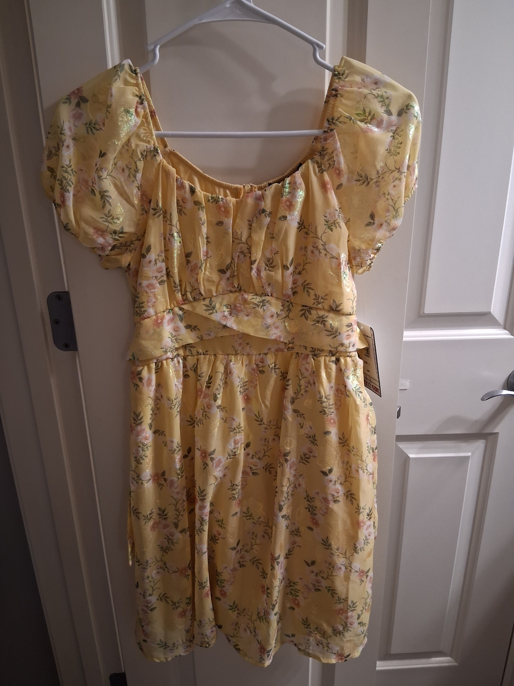 ***NWT*** Yellow Trixxi Girl Size Large (10-12) Dress